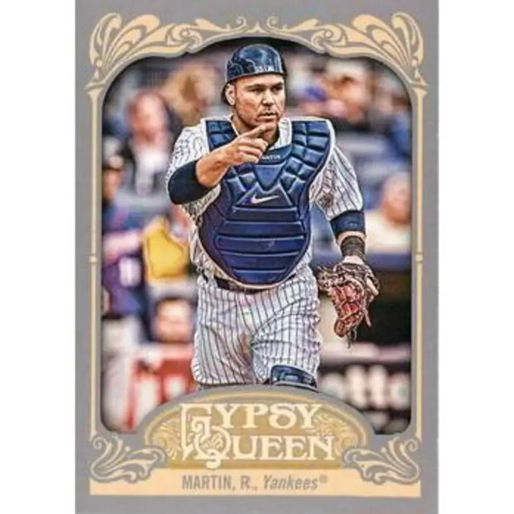 2012 Topps Gypsy Queen Russell Martin # 5 New York Yankees